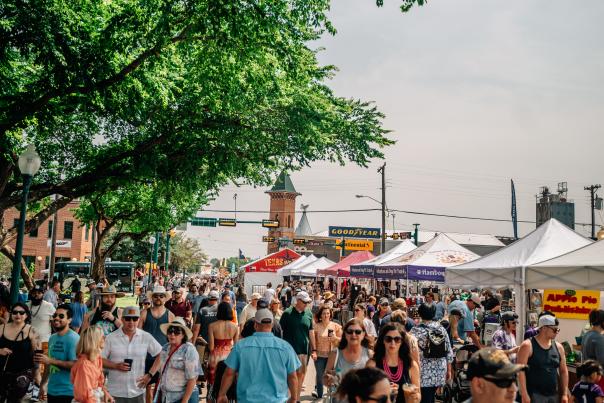 Main Street Fest Crowd 2023