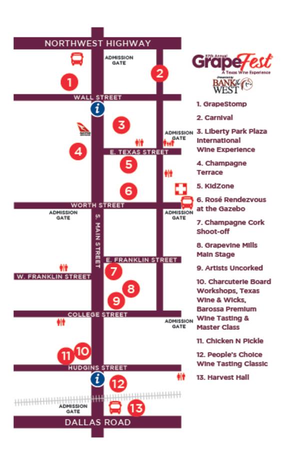 GF Map W/admission gates