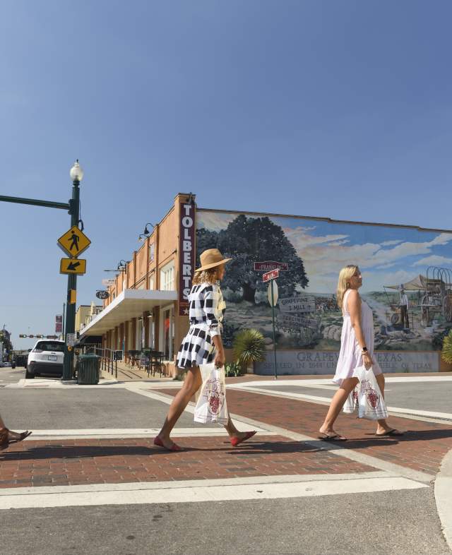 Shopping on Main Street