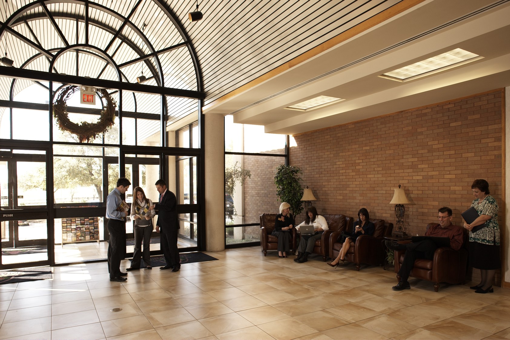 convention center lobby